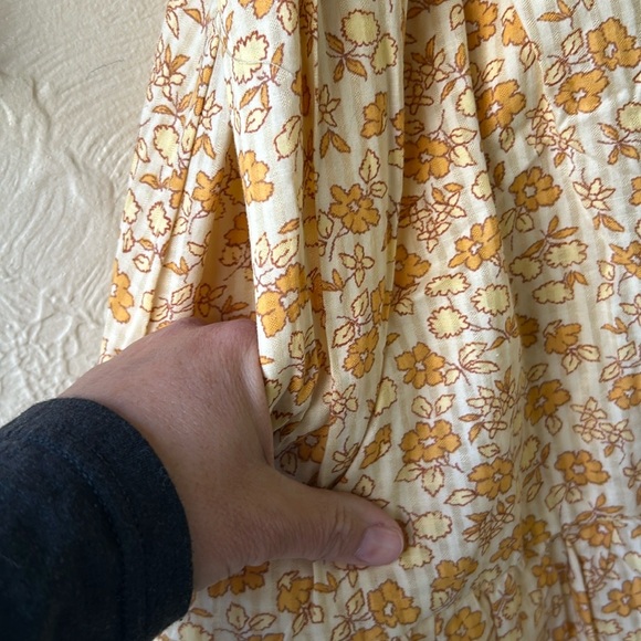 Madewell Eyelet Trim Tiered Mini Dress 🌼 Size Medium - Picture 7 of 11